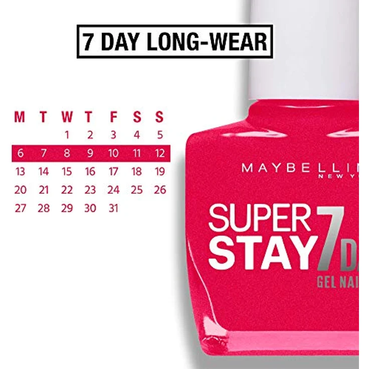 Maybelline Superstay Nail Gel Color Nagellack #155-Bubble Gum 10 ml – Bild 5