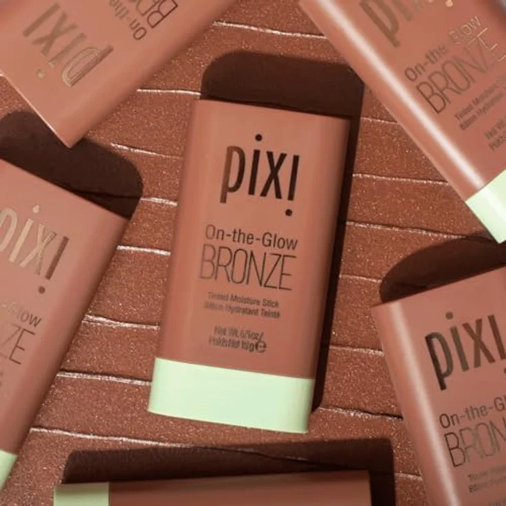 Pixi Teint On The Glow Bronze Tinted Moisturizer Stick, bronzefarbener Feuchtigkeitspflege-Stick für Damen, 19 g – Bild 3