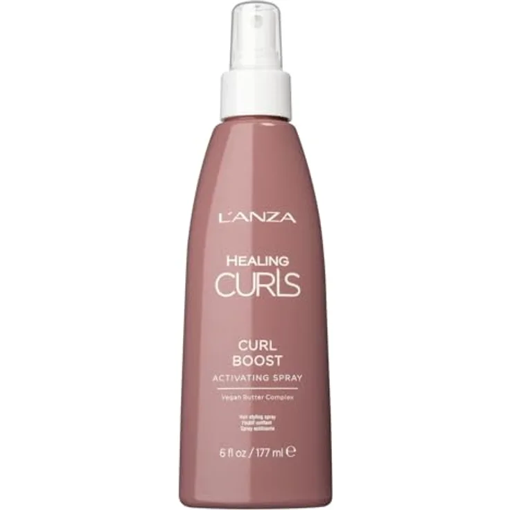 L'ANZA Pflegendes Locken-Spray, strukturgebend mit Glanz und Halt, ohne Sulfate und Parabene, 177 ml