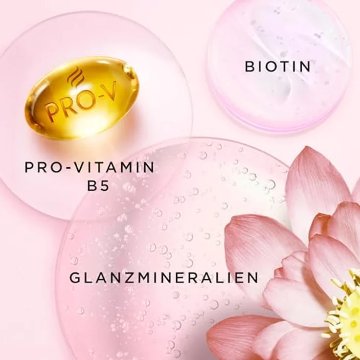 Pantene Pro-V Colour Gloss Biotin Pflegespülung 160ml für Gefärbtes Haar mit Glanzmineralien, Repariert Farbschäden, Spiegelglänzendes Haar ab der Ersten Anwendung – Bild 5