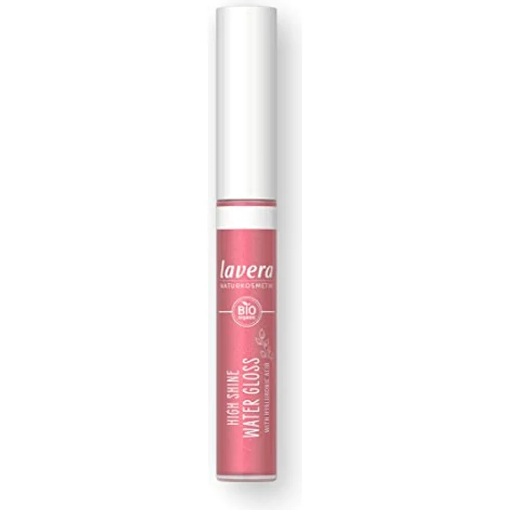 lavera High Shine Water Gloss -Pink Lagoon 04 - Intensive Farbe & Glanz - Federleichte Textur - Bis zu 6 Stunden Halt - vegan - Naturkosmetik - 5,5 ml – Bild 2