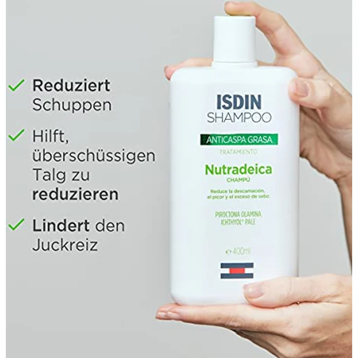 Isdin Isdin Nutradeica Shampoo gSchupp.U.Fettiges Haar 200 ml – Bild 2
