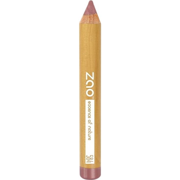 Zao Kajal Jumbo Stift 2,1 g, Hochpigmentierter Eyeliner mit extrabreiter Mine, vegan und biozertifiziert
