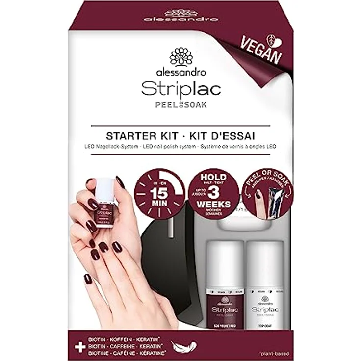 Alessandro Striplac Peel or Soak Starter Set – Bild 3
