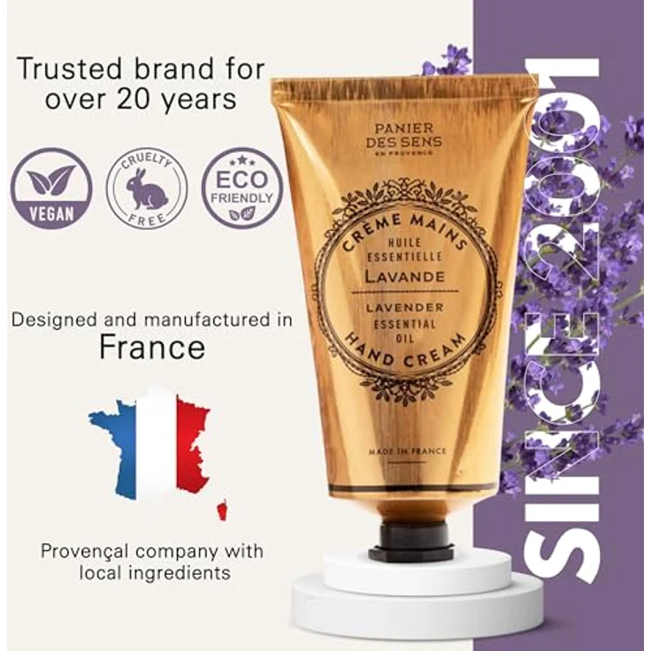 Panier des Sens Relaxing Lavender Hand Cream 75 ml – Bild 6