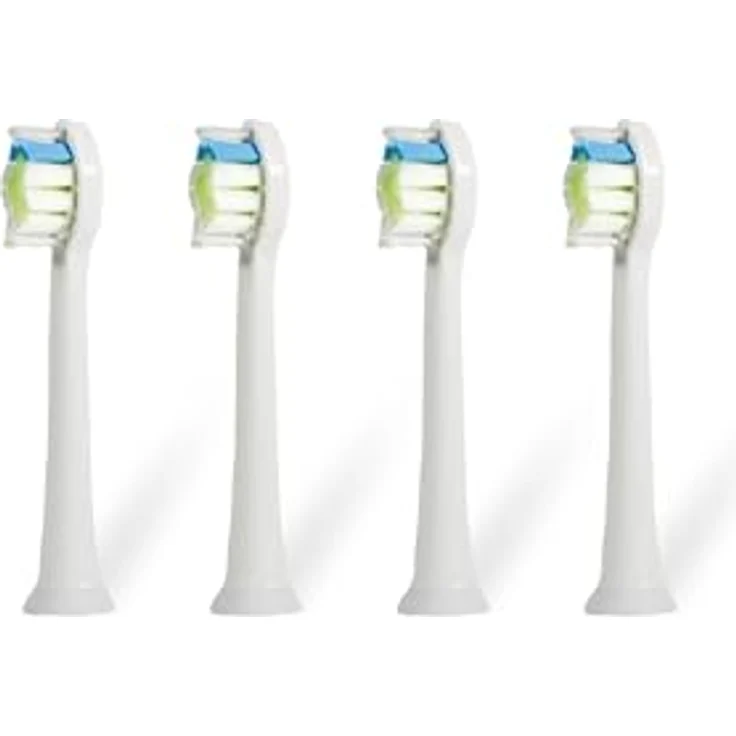 Oromed Bürstenköpfe 4 Stück – Ersatzköpfe für ORO-SONIC Professional White, gründliche Plaqueentfernung, sanfte Zahnfleischmassage, natürliche Zahnaufhellung – Bild 1
