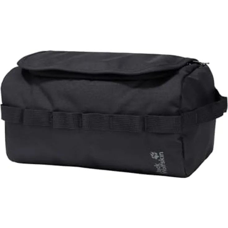 Jack Wolfskin Konya Kulturbeutel, 26 cm, schwarz, 100% Polyester