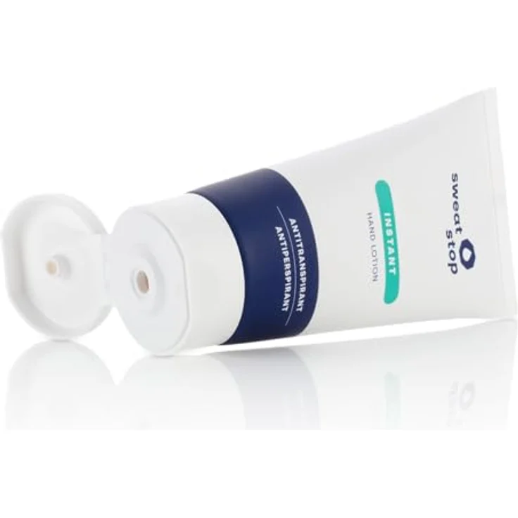 SweatStop Instant Lotion Hand Lotion 50 ml bei feuchten Händen mit Sofort-Effekt - Gegen Schweißbildung an den Händen - Trocknet Hände sofort – Bild 2