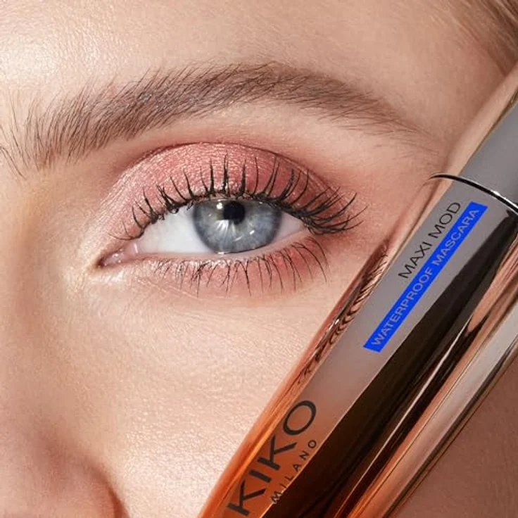KIKO Milano Maxi Mod Waterproof Mascara, wasserfeste Wimperntusche für mehr Volumen, 12 ml – Bild 6