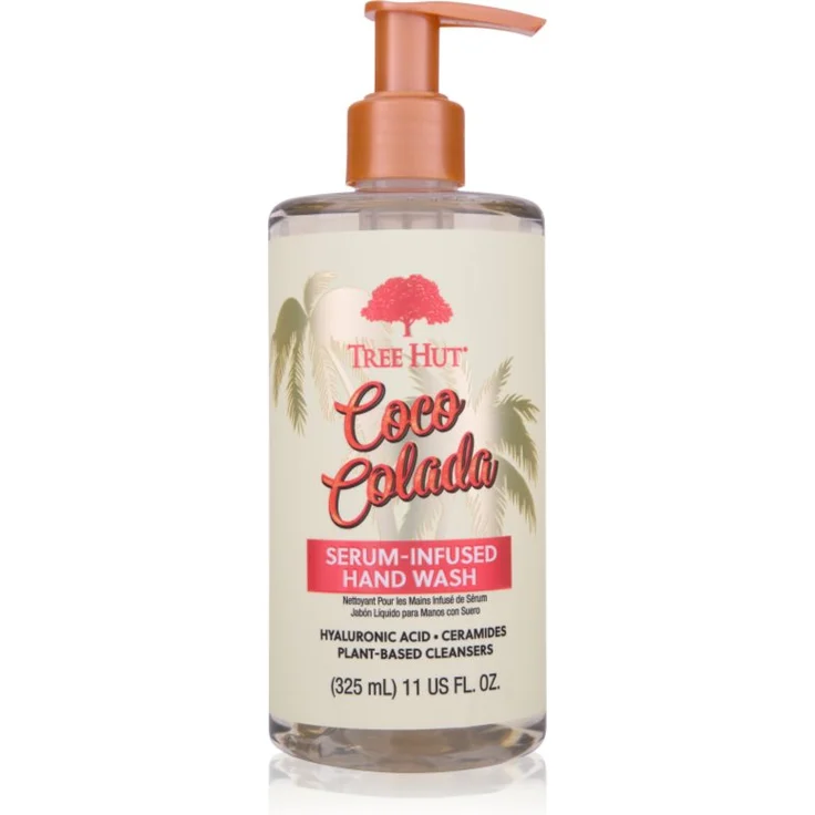 Tree Hut Coco Colada flüssige Seife für die Hände, 325 ml, mit Hyaluronsäure und Ceramiden, pflegt und spendet Feuchtigkeit
