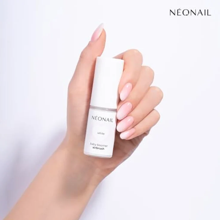NEONAIL Baby Bloomer Airbrush Nagellack, 5 g, weiß, hochpigmentierte Formel für perfekte Nägel – Bild 3