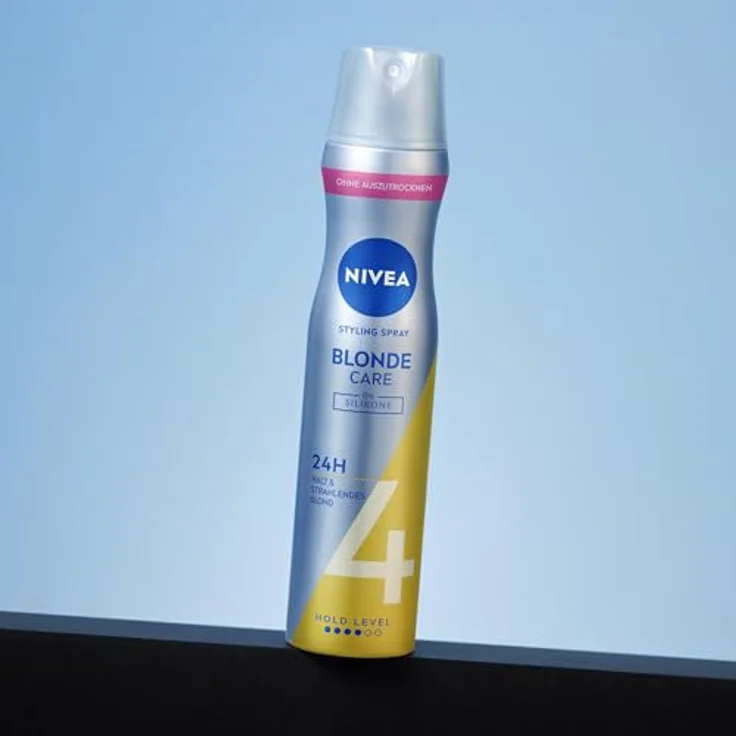 Nivea Haarspray Blond Schutz&Pflege 250 ml – Bild 4