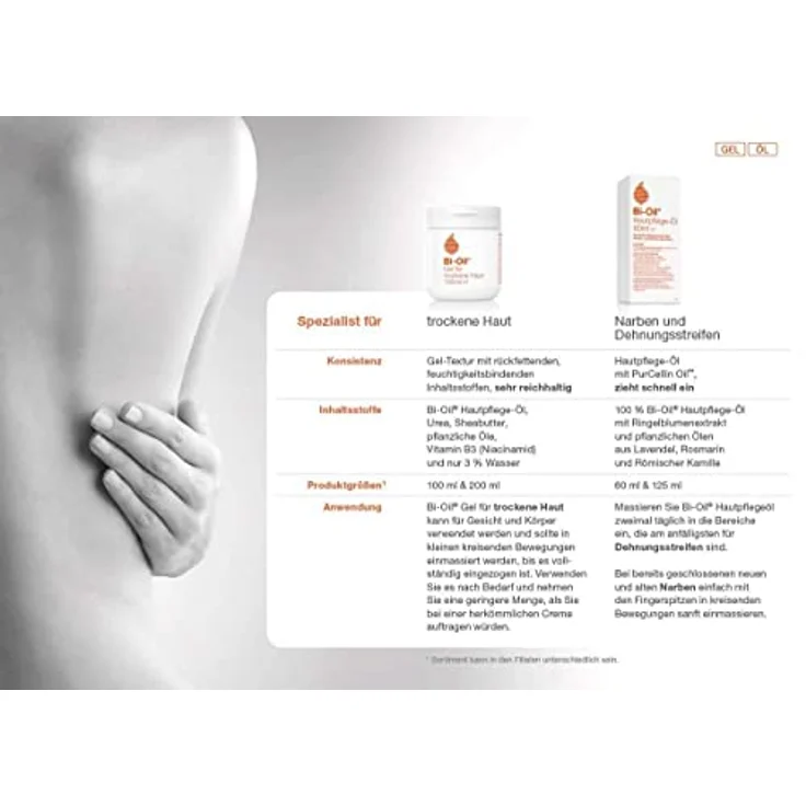 Bi-Oil Pflege Gel für trockene Haut Gesichtsöl 200 ml mit feuchtigkeitsspendender Wirkung – Bild 6