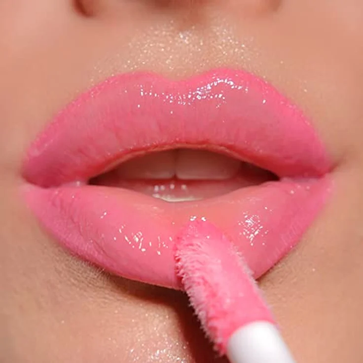 Makeup Revolution, Lip Swirl Ceramide Gloss, Lipgloss, Süßes sanftes Rosa, 4.5ml – Bild 3