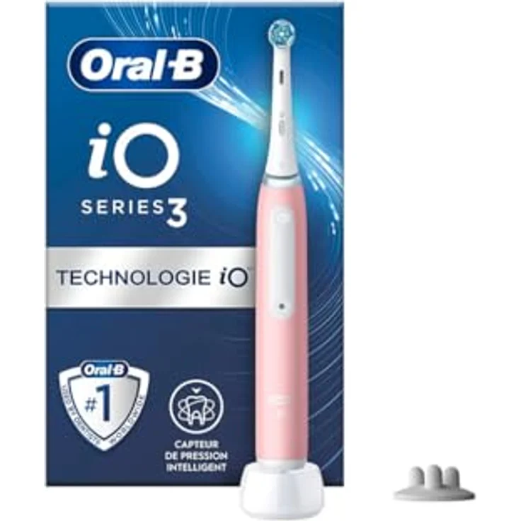 Braun Oral-B iO, Elektrische Zahnbürste für Erwachsene, Tiefenreinigung, Weich, für weiße Zähne, Pink/Weiß – Bild 8