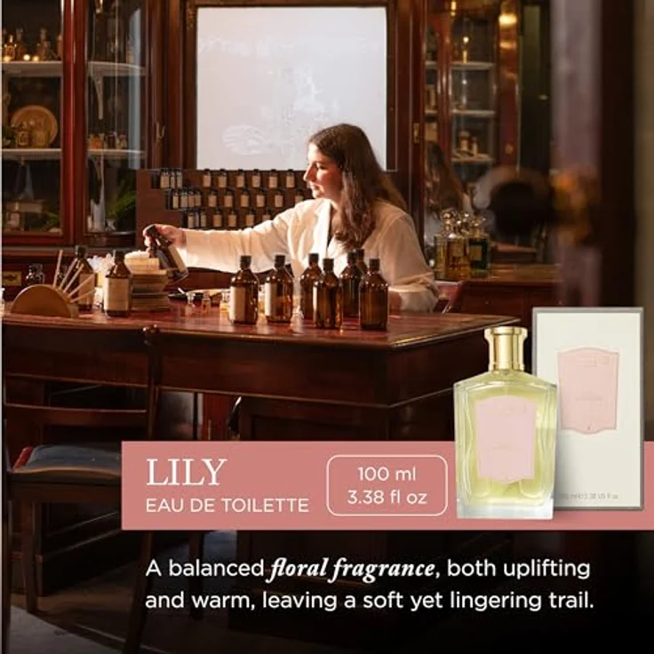 Floris Ladies Lily, Eau De Toilette Spray 100 ml für Frauen, Damenduft – Bild 3