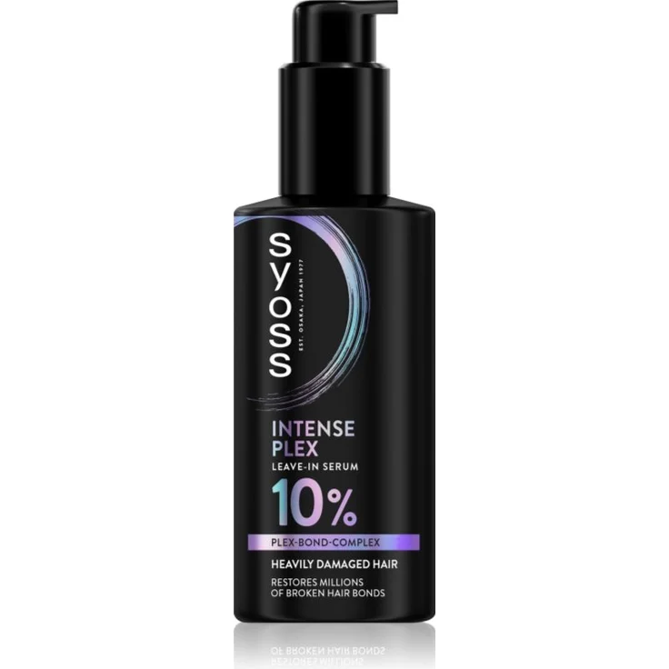 Syoss Intense Plex Serum, Leave-in Conditioner für stark geschädigtes Haar, 100 ml, nährt und glättet Haaroberfläche