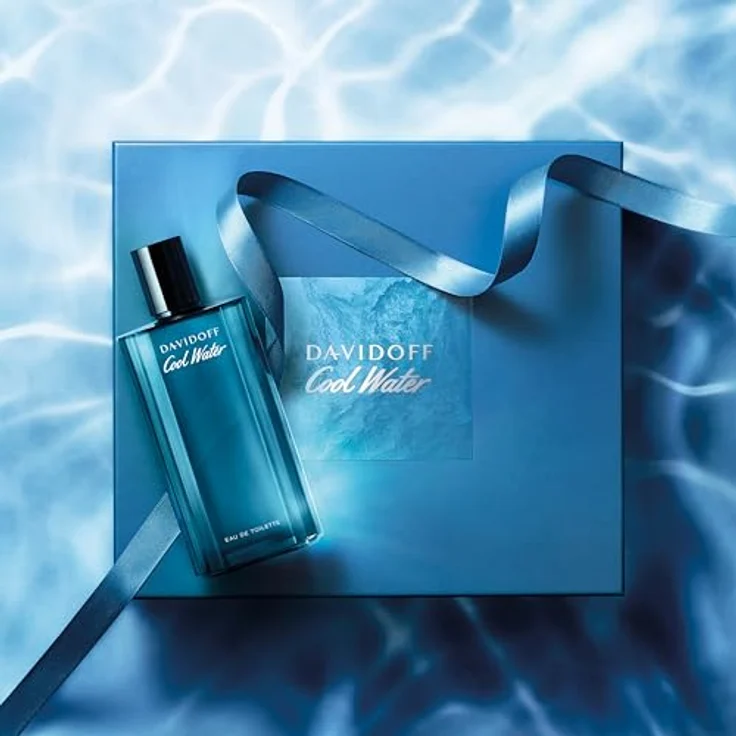 Davidoff Cool Water Geschenkset für Herren, Parfumiertes Duschgel und Eau de Toilette 40 ml, pflegendes Kosmetik-Set – Bild 6