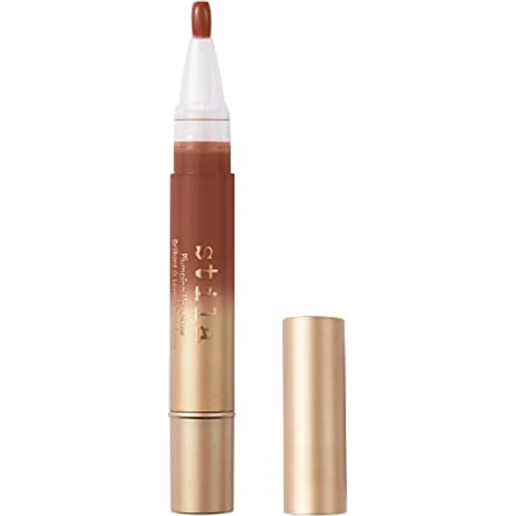 Stila Cosmetics Plumping Lip Glaze, hydratisierendes Lipgloss mit Volumeneffekt, Farbton Cinnamon, 3.5 ml – Bild 2