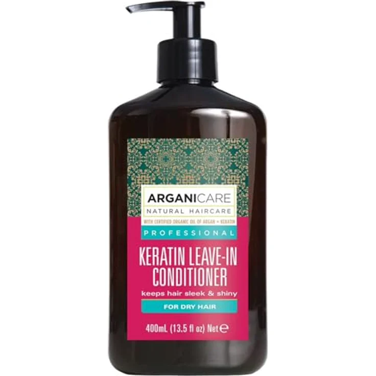 ArganiCARE Conditioner ohne Ausspülen Keratin For Dry Hair 400 ml – Bild 1
