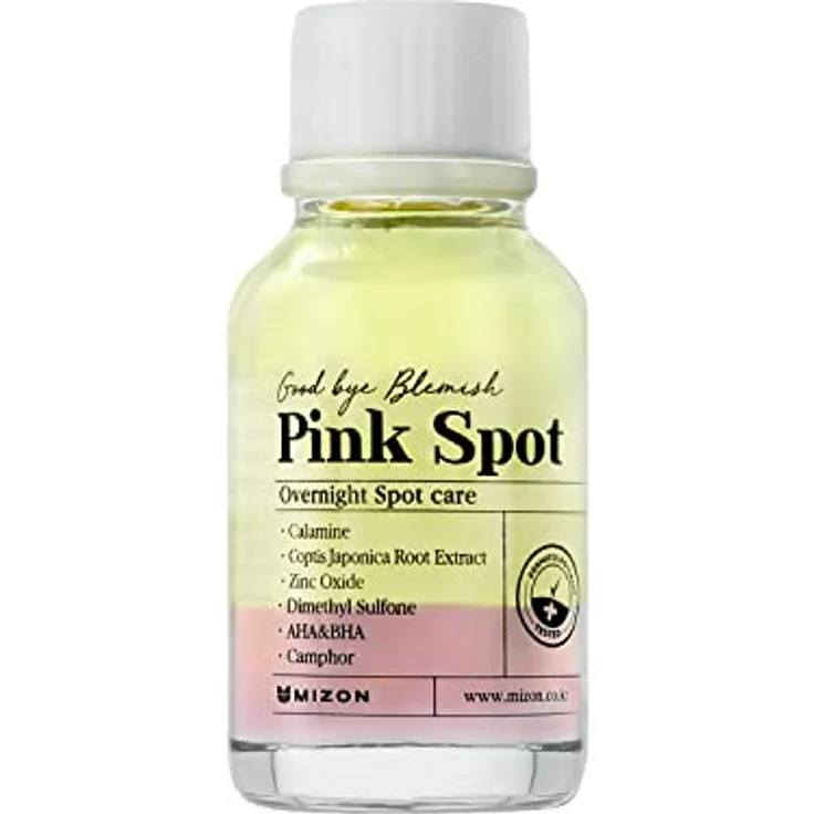 Mizon Pink Spot, Anti-Pickel-Pflege für Damen, 19 ml – bewährte Intensivformel zur Pickelbekämpfung mit Talgreduzierung und Hautschutz – Bild 2