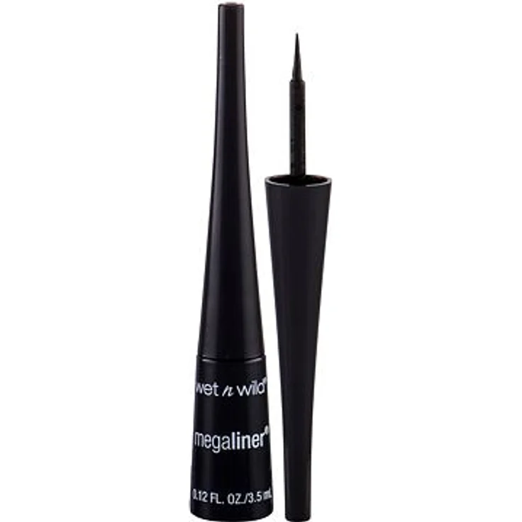 WetnWild Augen Make-up Liquid Eyeliner Black Sparkle 3,5 ml, flüssige Konsistenz – Bild 1