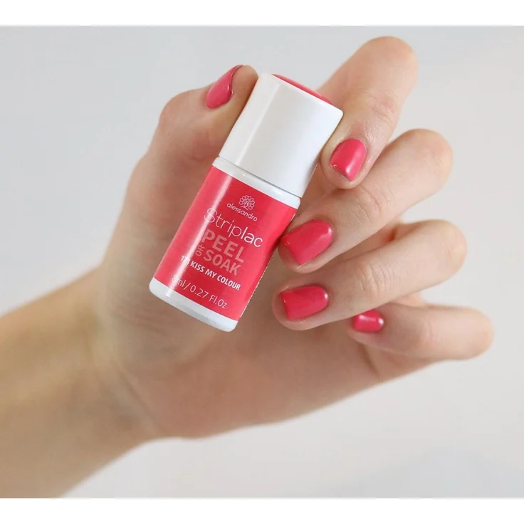 Alessandro Striplac Peel or Soak Nagellack 171 Kiss My Colour 8 ml – Bild 2