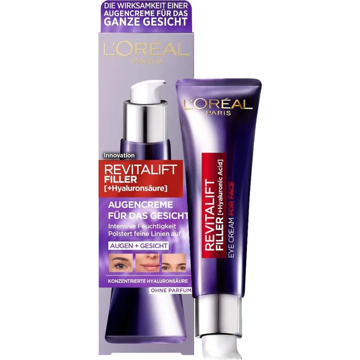 L'Oréal Paris Revitalift Revitalift Filler Anti-Aging Hyaluron Augencreme Augencreme 30 ml