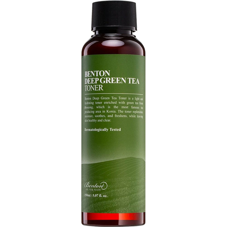 Benton Deep Green Tea Toner Gesichtswasser 150 ml mit reinigender Wirkung
