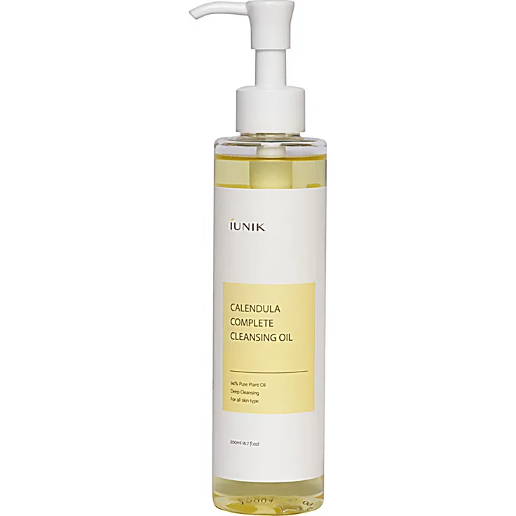 iUnik Calendula Complete Cleansing Oil Reinigungsöl 200 ml mit reinigender Wirkung
