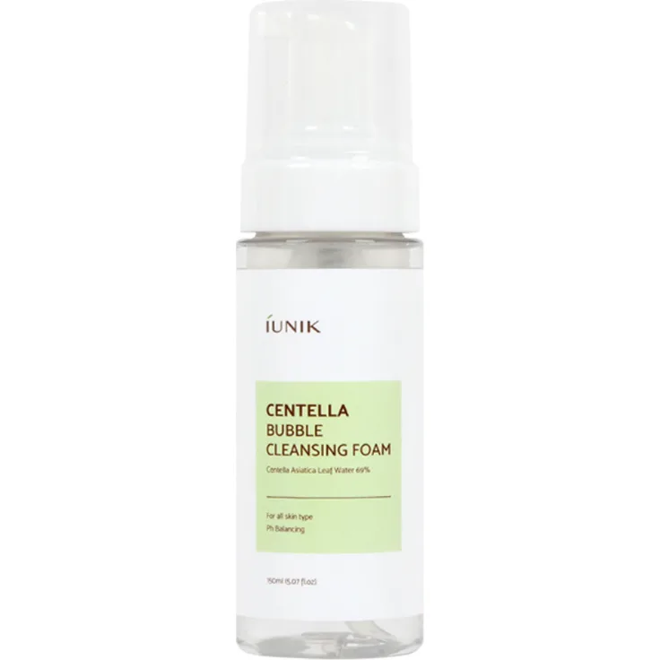 iUnik Centella Bubble Cleansing Foam Reinigungsschaum 150 ml mit reinigender Wirkung