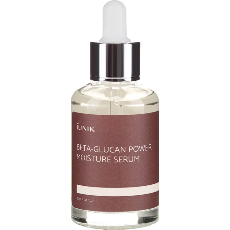iUnik Beta-Glucan Power Moisture Serum Feuchtigkeitsserum 50 ml mit feuchtigkeitsspendender Wirkung