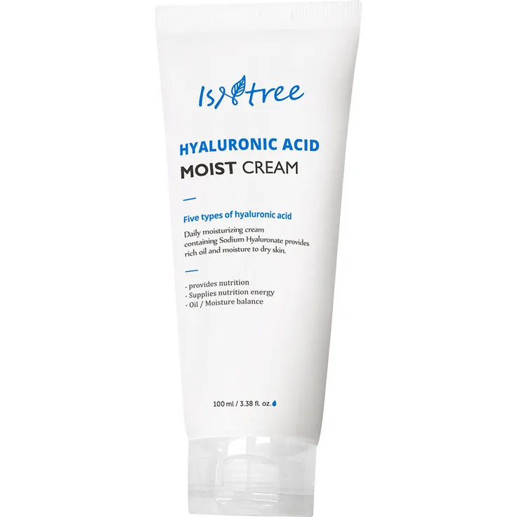 Isntree Hyaluronic Acid Moist Cream Gesichtscreme 100 ml mit feuchtigkeitsspendender Wirkung