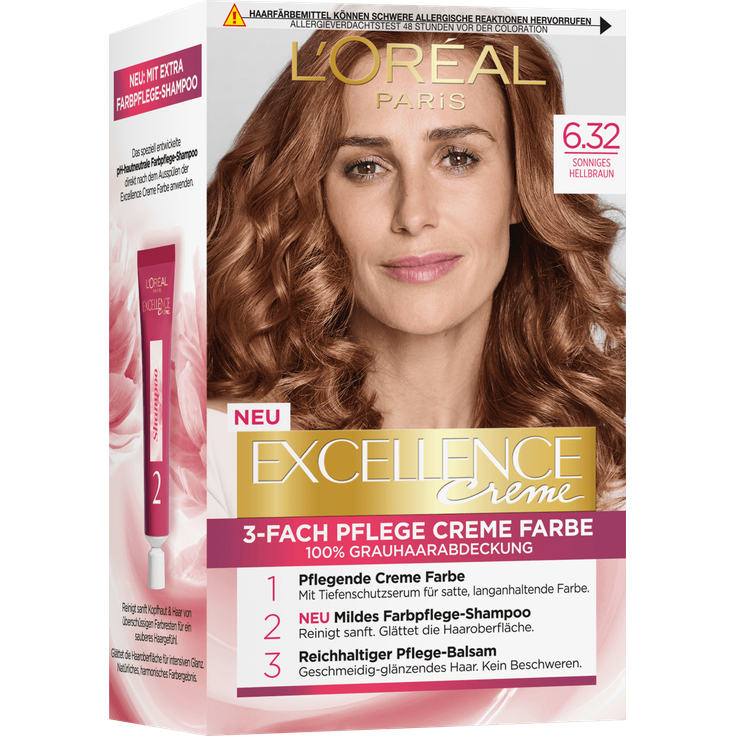 L'Oréal Paris Excellence Creme Haarfarbe Nr. 6.32