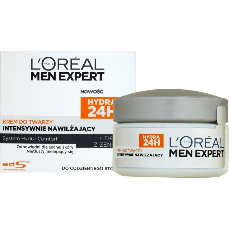L'Oréal Men Expert Hydra 24H 50ml mit feuchtigkeitsspendender Wirkung für trockene Haut