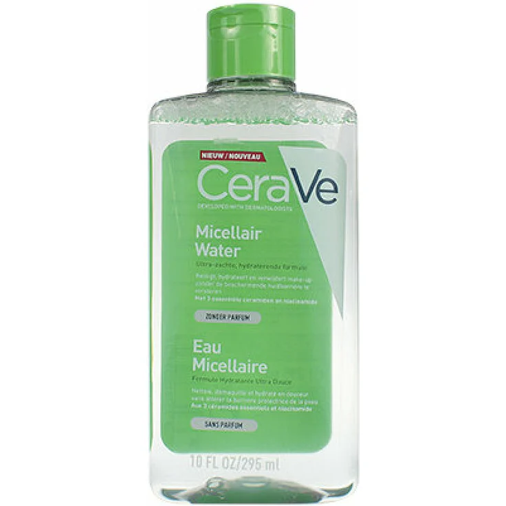 Cerave Millar Cleansing Water Ultra Gentle Gydrating Mizellenwasser 295 ml für alle Hauttypen mit feuchtigkeitsspendender Wirkung gegen Hautunreinheiten – Bild 1
