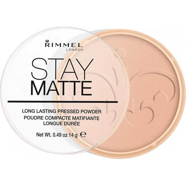 Rimmel Stay Matte Pressed Powder #005-Silky Beige 14 g