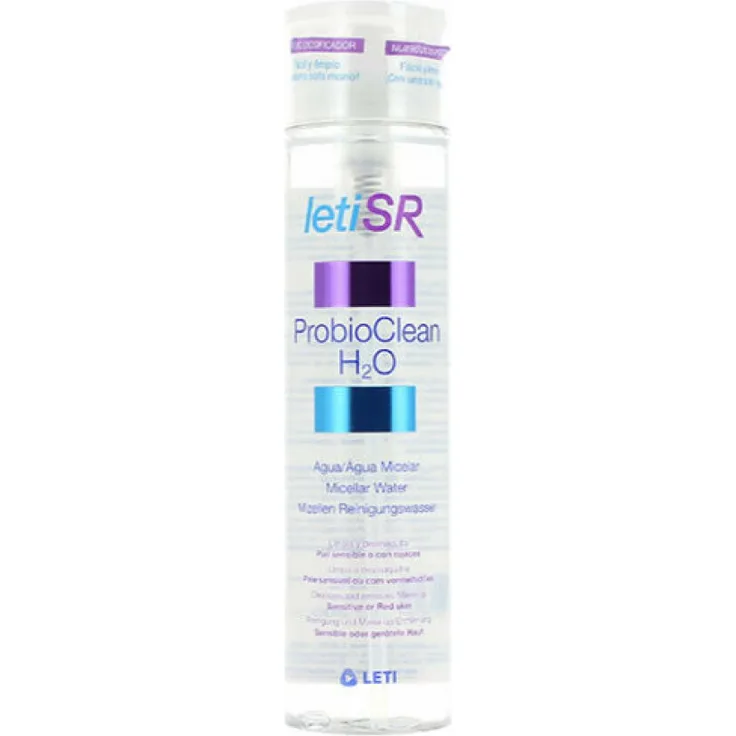 LETI Pharma Leti SR Probio Clean H20 Reinigungswasser Gesichtsölege 200 ml mit reinigender Wirkung