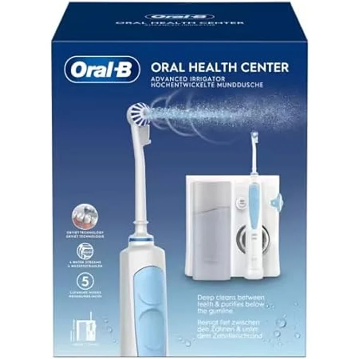 Oral-B IRRIGADOR BRAUN AQUA CARE 6 MODOS TITANIUM, Munddusche mit OXYJET 4, Titanium – Bild 3