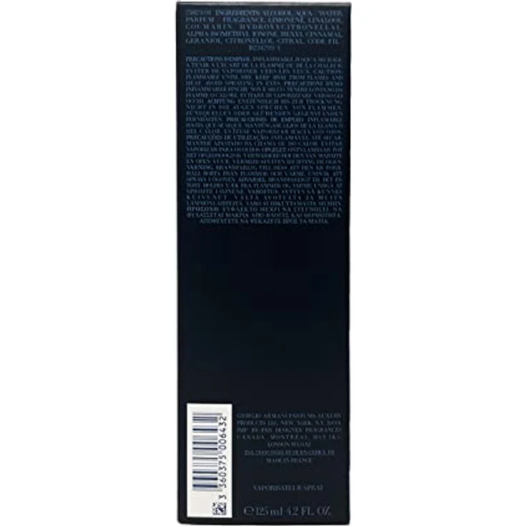 Armani Code Homme Eau de Toilette (EdT) Herrenduft 125 ml Duftfamilie: orientalisch, würzig, holzig – Bild 4