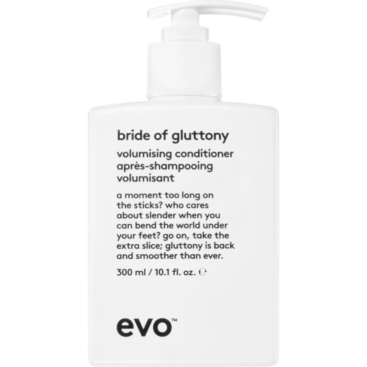 EVO Volume Bride of Gluttony, Volumen-Conditioner für feines Haar, 300 ml, vegan, nährt und pflegt mit extra Volumen.