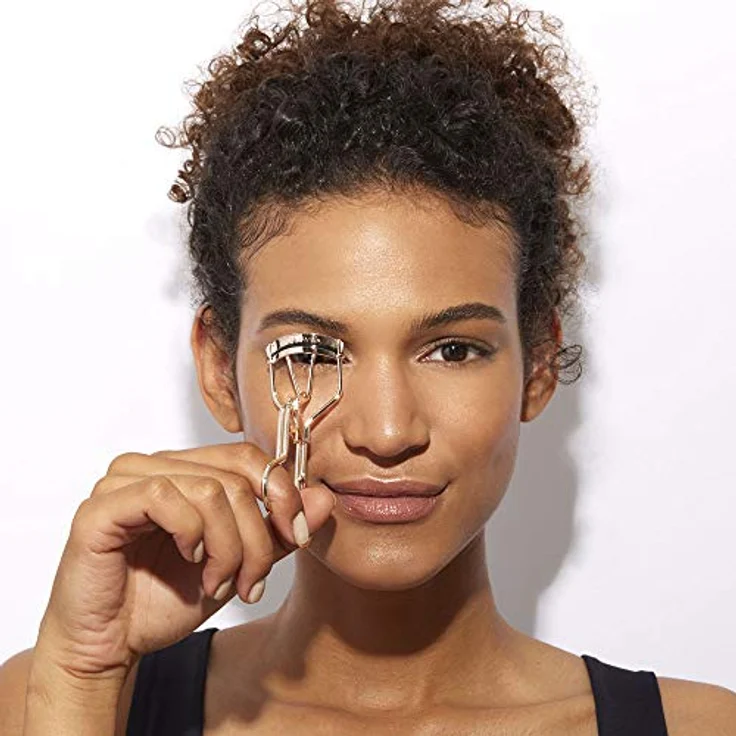 TWEEZERMAN Wimpernzange 38° Grad Eyelash Curler inkl. 3 Extra Sillikon Pads, Cremeweißr – Bild 3