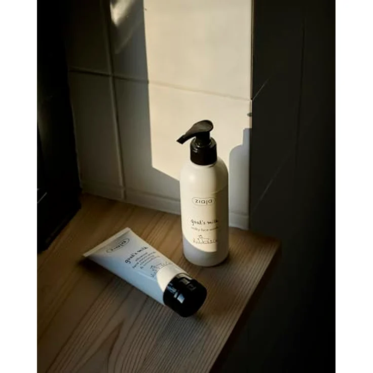 Ziaja Goat's Milk sanftes Reinigungsgel für das Gesicht, 200 ml, gründliche Gesichtspflege für Damen, regenerierend und erfrischend – Bild 3