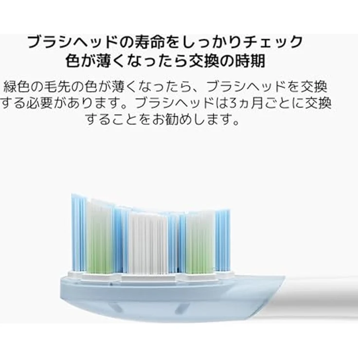 Xiaomi Oscillation Electric Toothbrush Replacement Heads, Hochfrequenz-Bürstenköpfe für gründliche Reinigung und Plaque-Entfernung – Bild 8