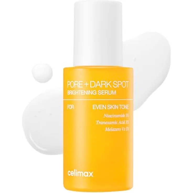 Celimax Pore+ Highlighter-Serum, 30 ml, Gel-Serum für dunkle Flecken mit Niacinamid und Tranexamsäure, porenminimierend, feuchtigkeitsspendend, hypoallergen, für empfindliche Haut