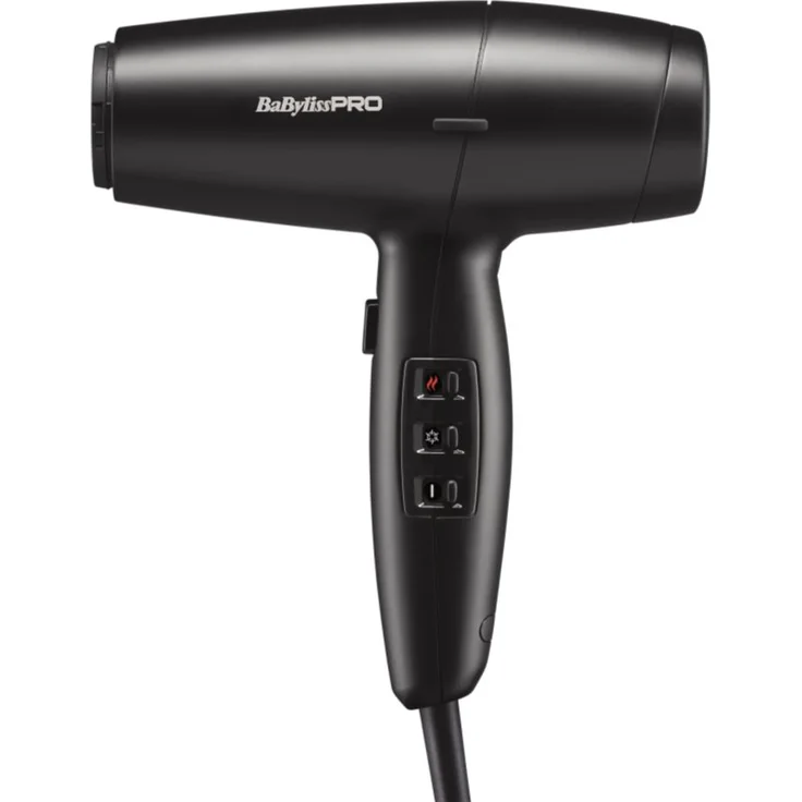 BaByliss PRO Lupia BAB6700E Haartrockner, leistungsstark mit Kaltluftfunktion und Diffusor, ergonomisch und leicht