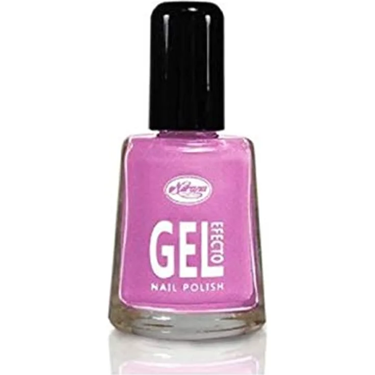 Nurana Cosmetics Gel Effect Nail Polish 16 Pearl Mauve, 10ml Nagellack mit Perlglanz