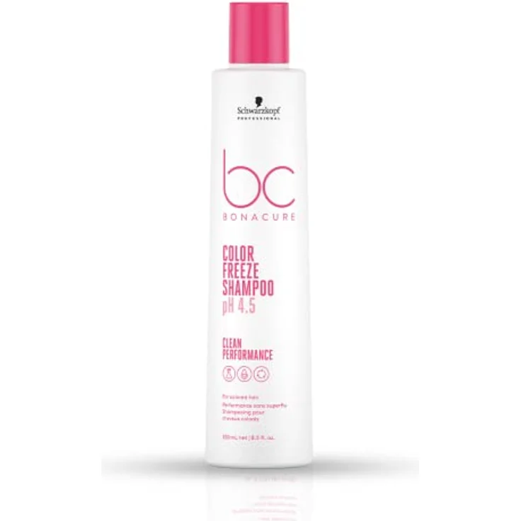 Schwarzkopf Professional Bc Ph 4.5 Color Freeze Silver Micellar Shampoo 250 Ml, ideal für blondes, graues oder weißes Haar – Bild 1