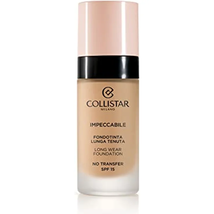 Collistar Impeccabile Foundation mit langem Halt, No transfer, sofortige Feuchtigkeitsversorgung, natürliches mattes Finish bis zu 12 h, fühlt sich an wie eine zweite Haut, variable Deckkraft, 30 ml – Bild 1