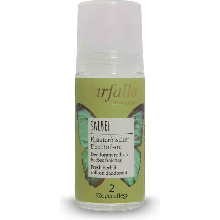 farfalla Salbei Deodorant Roll-On 50 ml – Bild 1